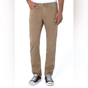 Liverpool Relaxed Straight Pants Tan 36 x 32